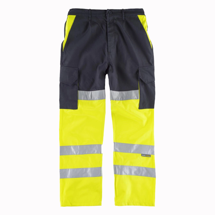 Pantalone tecnico alta visibilità  -  Work Absolute antinfortunistica