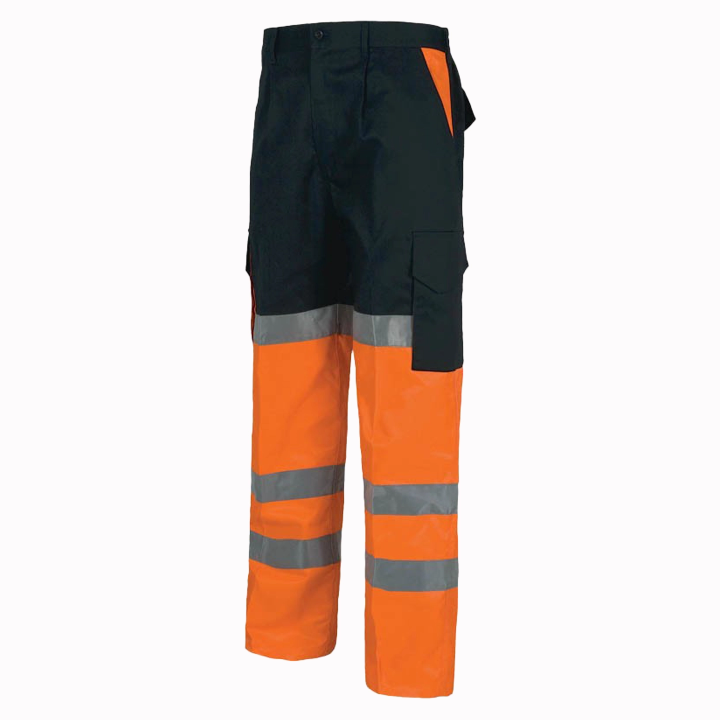 Pantalone tecnico alta visibilità  -  Work Absolute antinfortunistica