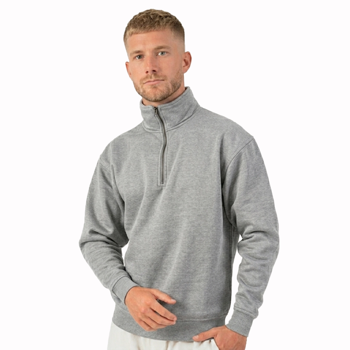 Felpa mezza zip - Work Absolute antinfortunistica