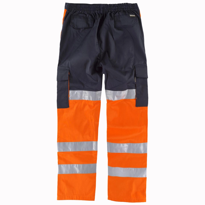 Pantalone tecnico alta visibilità  -  Work Absolute antinfortunistica