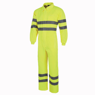 Tuta intera giallo fluo - Work Absolute antinfortunistica