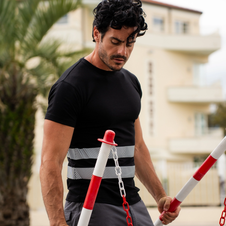 T-shirt puro cotone - Work Absolute antinfortunistica