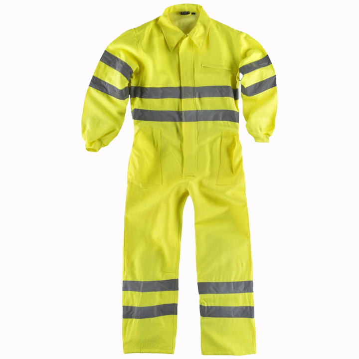 Tuta intera giallo fluo - Work Absolute antinfortunistica