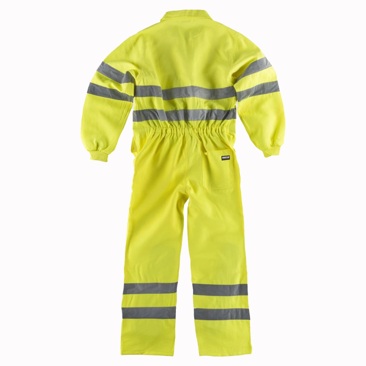Tuta intera giallo fluo - Work Absolute antinfortunistica