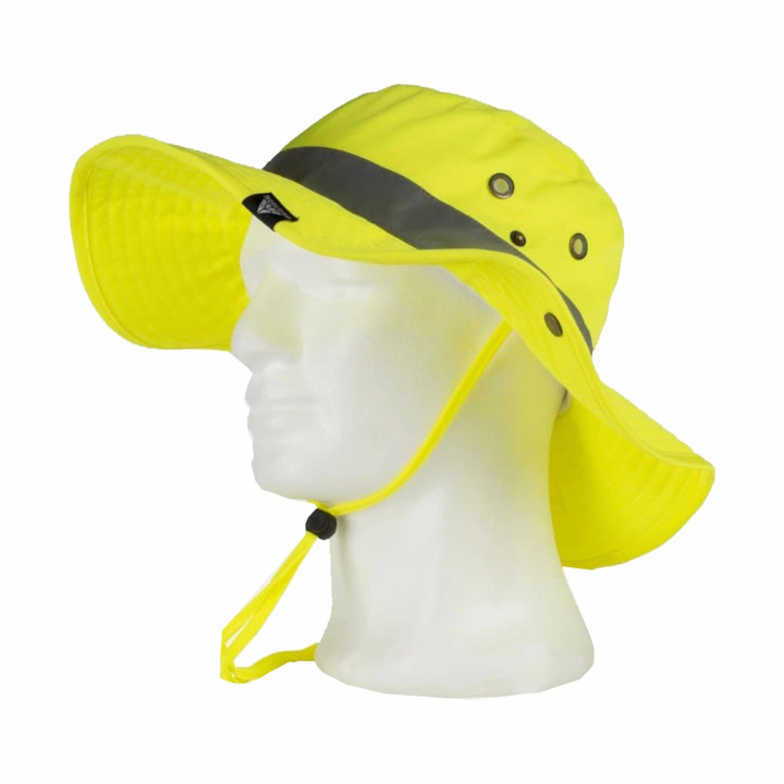 Cappello Safari Hi-Vis - Work Absolute antinfortunistica