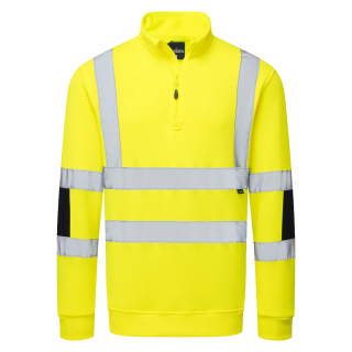 Felpa tecnica 1/2 zip - Work Absolute antinfortunistica