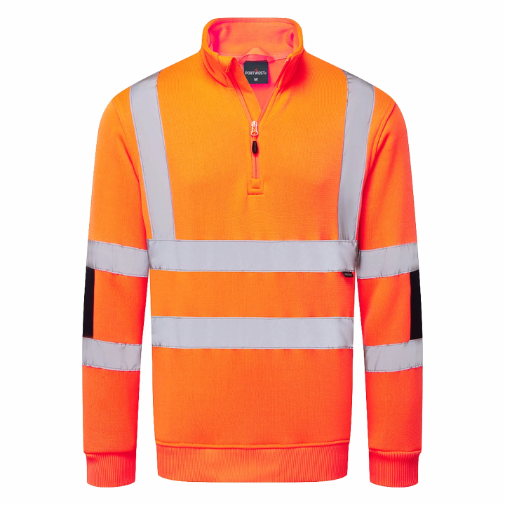 Felpa tecnica 1/2 zip - Work Absolute antinfortunistica