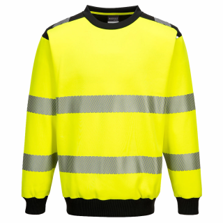 Felpa girocollo Hi-Vis - Work Absolute antinfortunistica