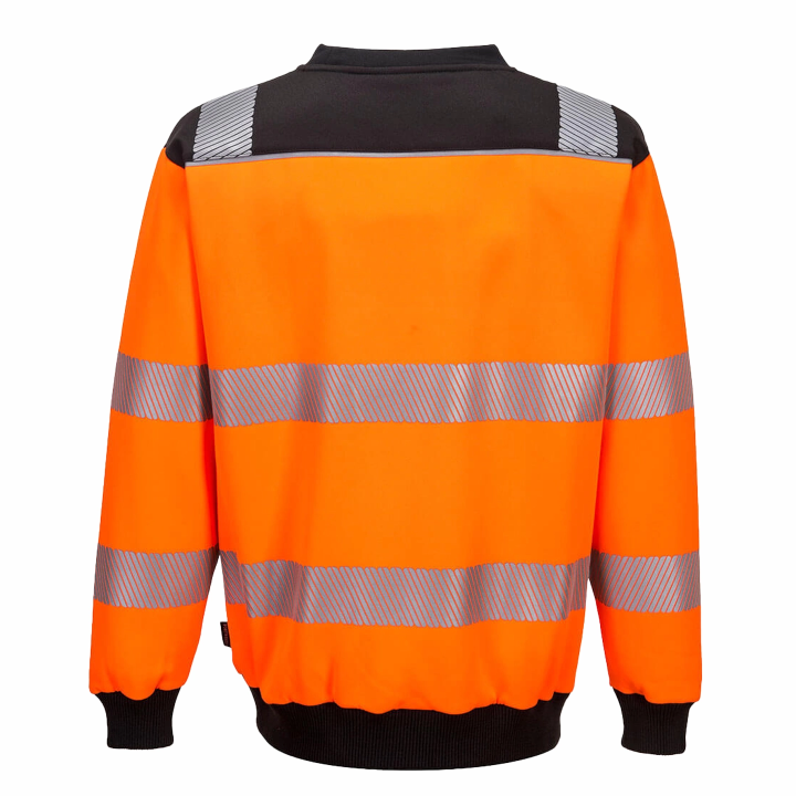 Felpa girocollo Hi-Vis - Work Absolute antinfortunistica