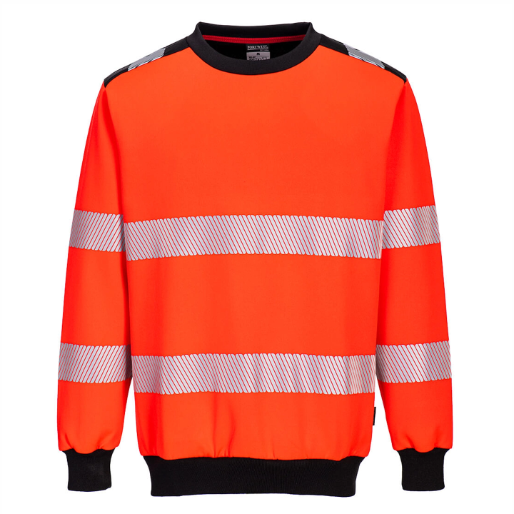 Felpa girocollo Hi-Vis - Work Absolute antinfortunistica