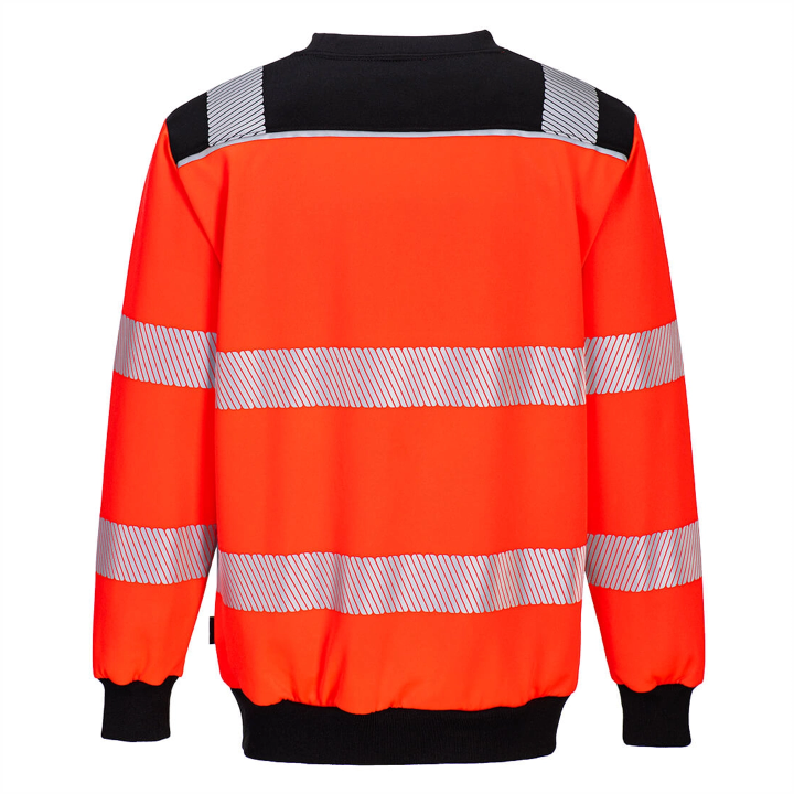 Felpa girocollo Hi-Vis - Work Absolute antinfortunistica