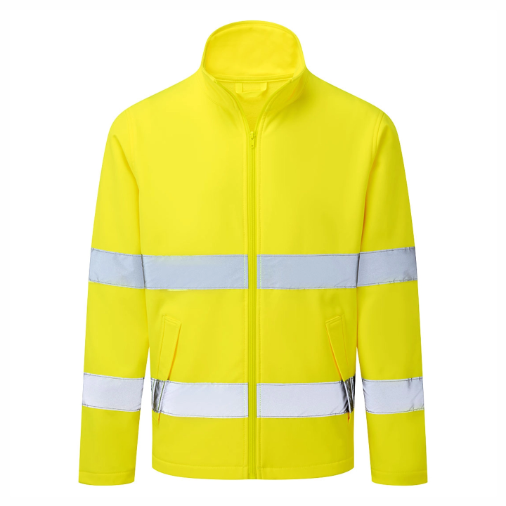 Giacca Softshell Hi-Vis - Work Absolute antinfortunistica