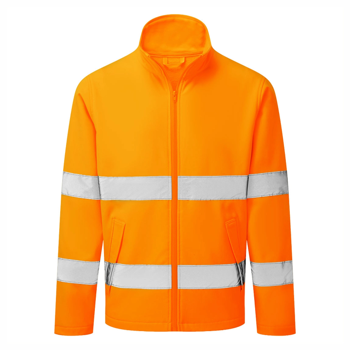 Giacca Softshell Hi-Vis - Work Absolute antinfortunistica