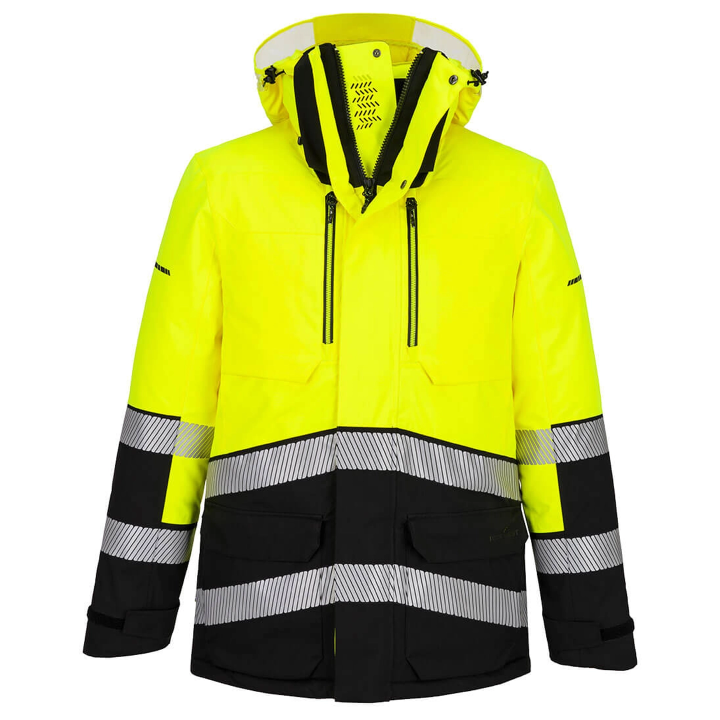 Giacca invernale Parka EV4 Expedition Hi-Vis - Work Absolute antinfortunistica