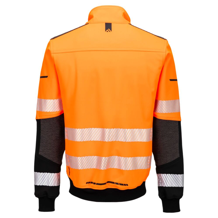 Giacca tecnica softshell 3 strati Hi-Vis - Work Absolute antinfortunistica