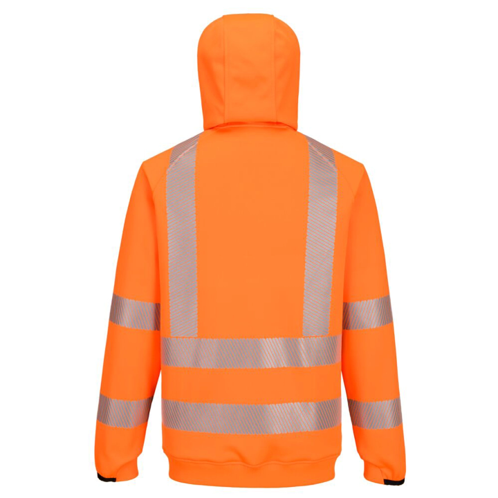 KX3 Sport Hi-Vis Felpa fullzip con cappuccio - Work Absolute antinfortunistica