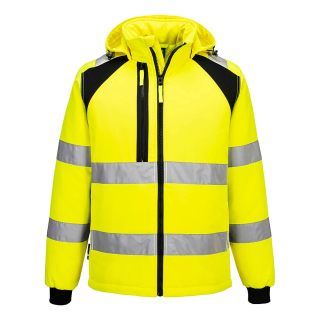 Giacca Softshell alta visibilità - Work Absolute antinfortunistica