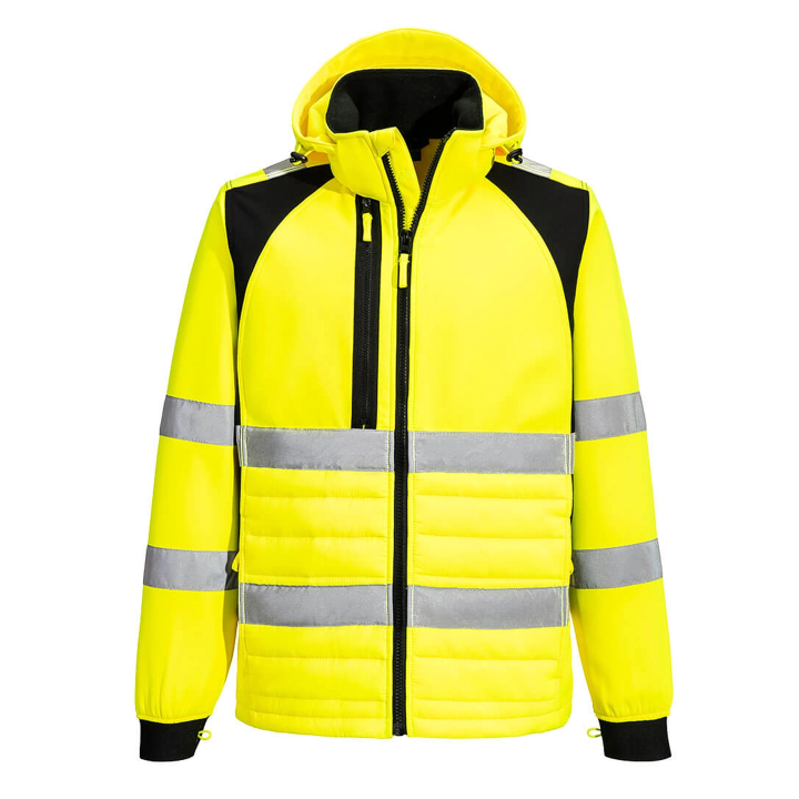 Giacca ibrida Hi-Vis - Work Absolute antinfortunistica