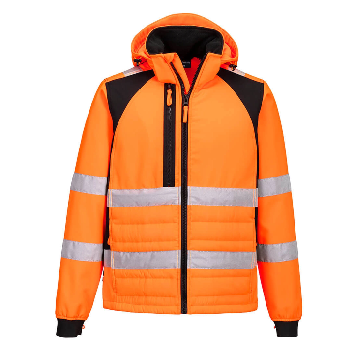 Giacca ibrida Hi-Vis - Work Absolute antinfortunistica