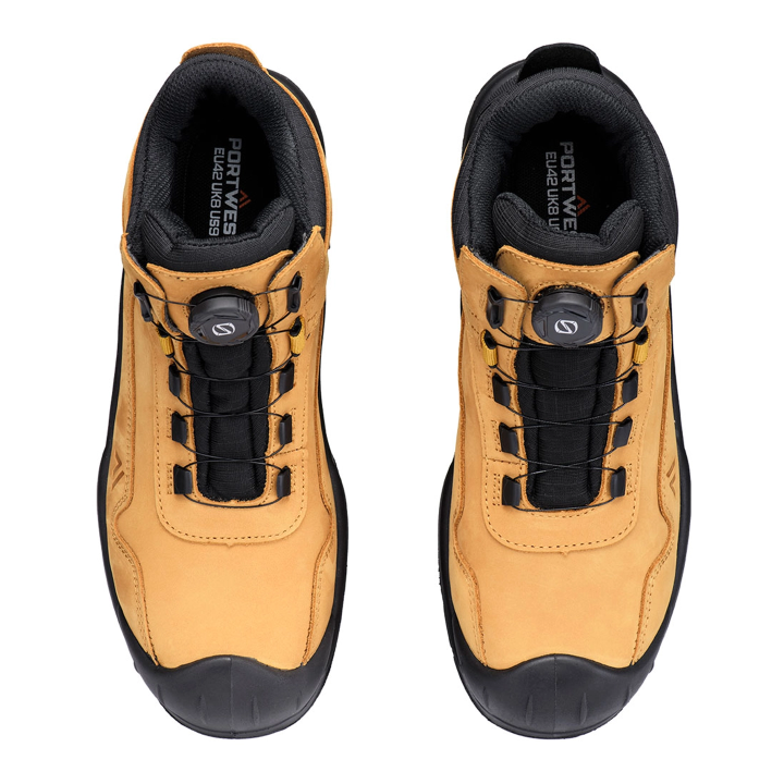 Stivaletto in pelle nabuk S3 HRO SR FO SC | Work Absolute antinfortunistica