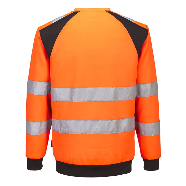 Felpa WX2 girocollo Hi-Vis | Work Absolute antinfortunistica