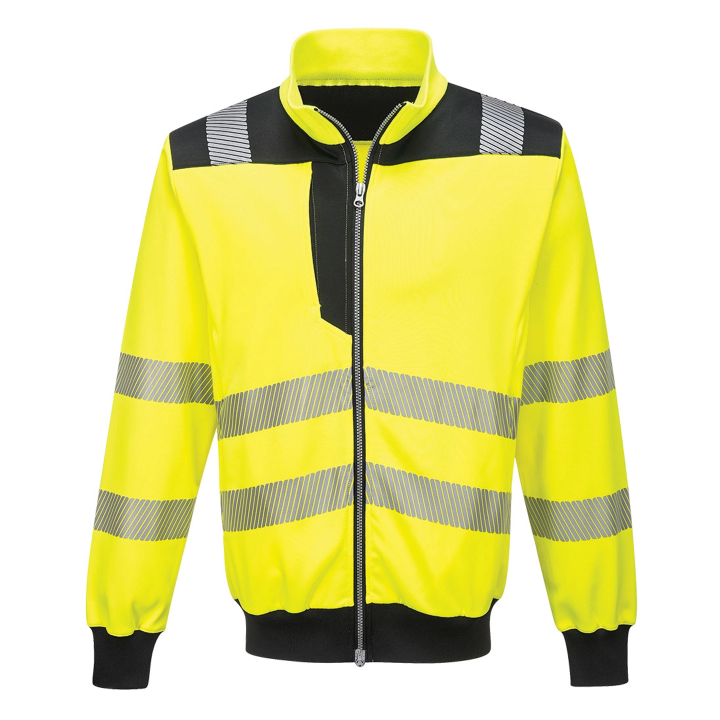 PW3 Felpa Hi-Vis | Work Absolute antinfortunistica