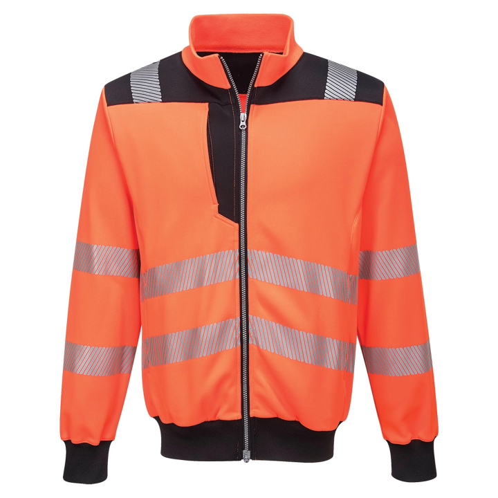 PW3 Felpa Hi-Vis | Work Absolute antinfortunistica