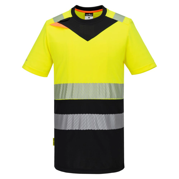 DX434 T-shirt tecnica alta visibilità | Work Absolute antinfortunistica
