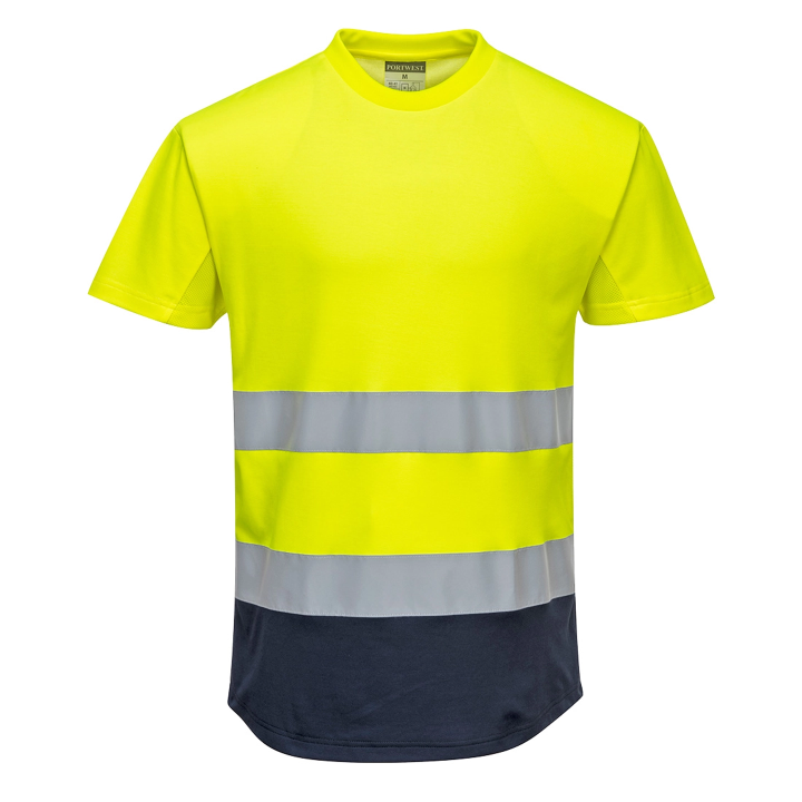 T-shirt certificata alta visibilità | Work Absolute antinfortunistica
