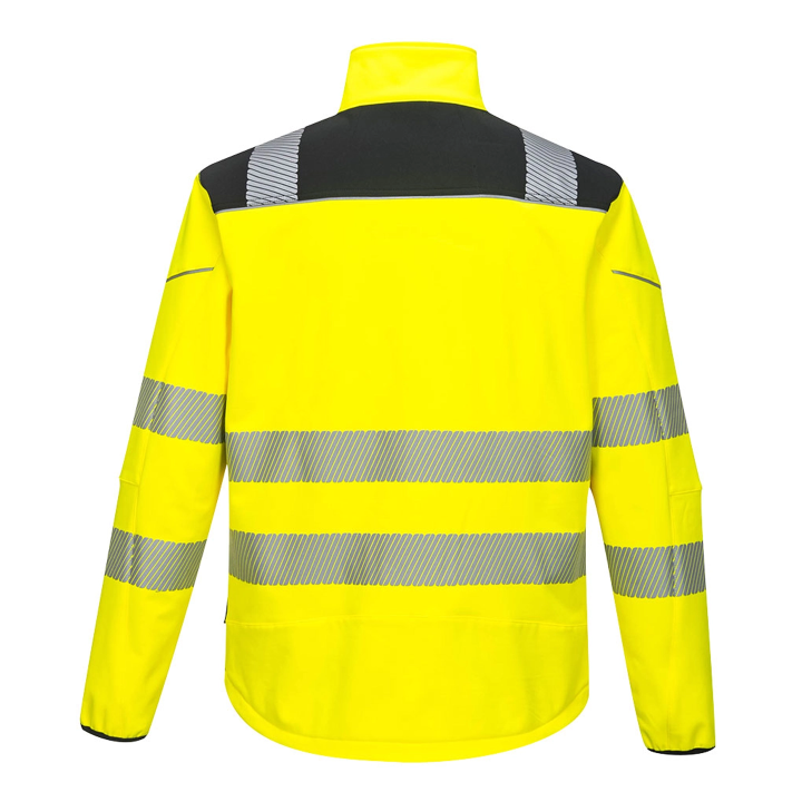 Giacca Softshell alta visibilità | Work Absolute antinfortunistica