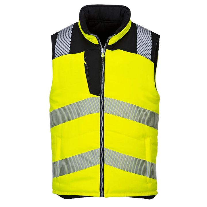 Gilet reversibile alta visibilità | Work Absolute antinfortunistica