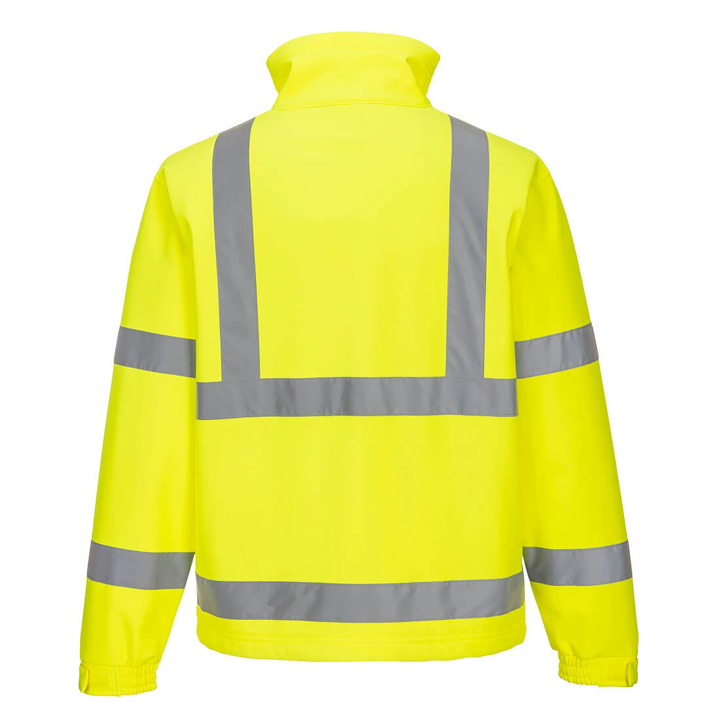 Giacca softshell alta visibilità | Work Absolute antinfortunistica