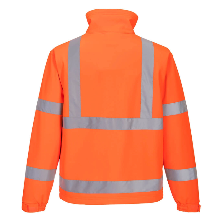 Giacca softshell alta visibilità | Work Absolute antinfortunistica