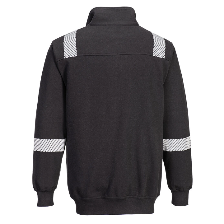 Felpa mezza zip multinorma | Work Absolute antinfortunistica
