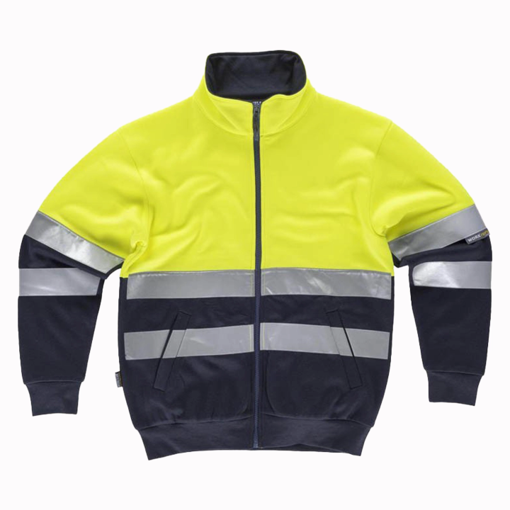 Felpa fullzip - Work Absolute antinfortunistica