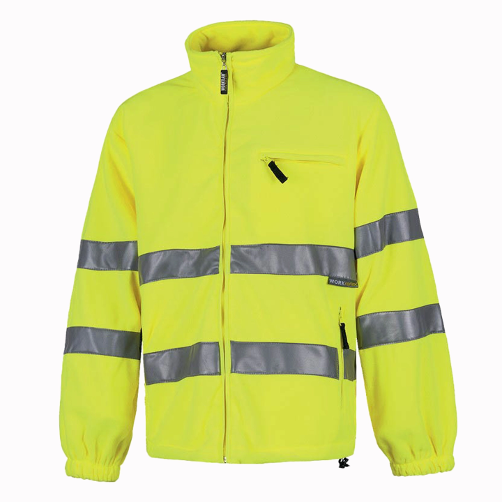 Pile fullzip Hi-Vis - Work Absolute antinfortunistica