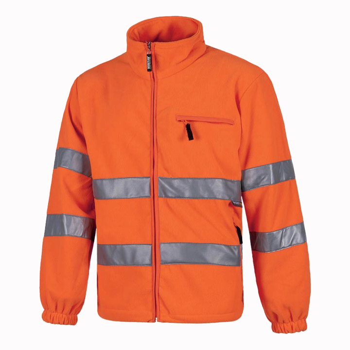 Pile fullzip Hi-Vis - Work Absolute antinfortunistica