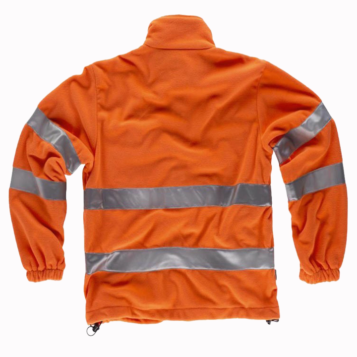 Pile fullzip Hi-Vis - Work Absolute antinfortunistica