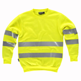 Felpa girocollo Hi-Vis - Work Absolute antinfortunistica