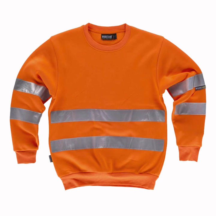 Felpa girocollo Hi-Vis - Work Absolute antinfortunistica