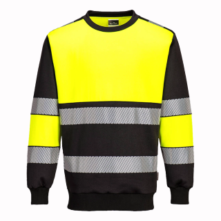 Felpa girocollo Hi-Vis - Work Absolute antinfortunistica