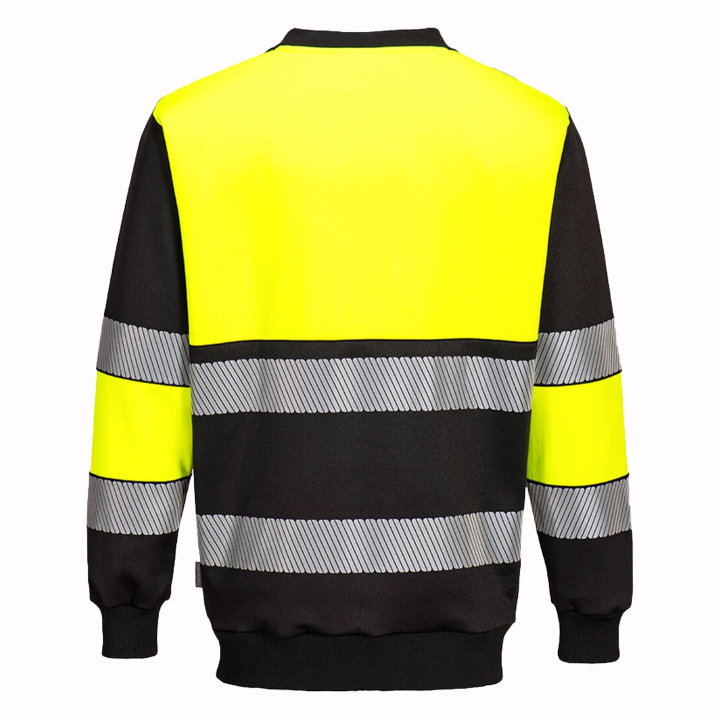 Felpa girocollo Hi-Vis - Work Absolute antinfortunistica