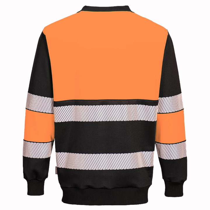 Felpa girocollo Hi-Vis - Work Absolute antinfortunistica