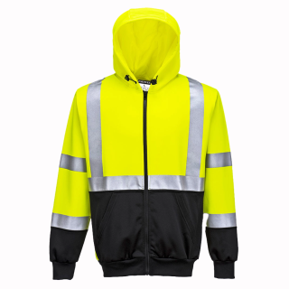 Felpa certificata Hi-Vis - Work Absolute antinfortunistica
