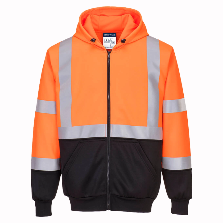 Felpa certificata Hi-Vis - Work Absolute antinfortunistica