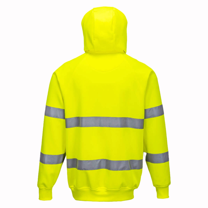Felpa con cappuccio Hi-Vis - Work Absolute antinfortunistica