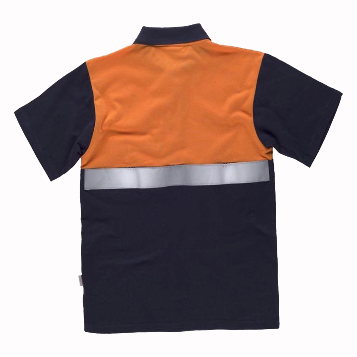 Polo bicolore fuor - Work Absolute antinfortunistica