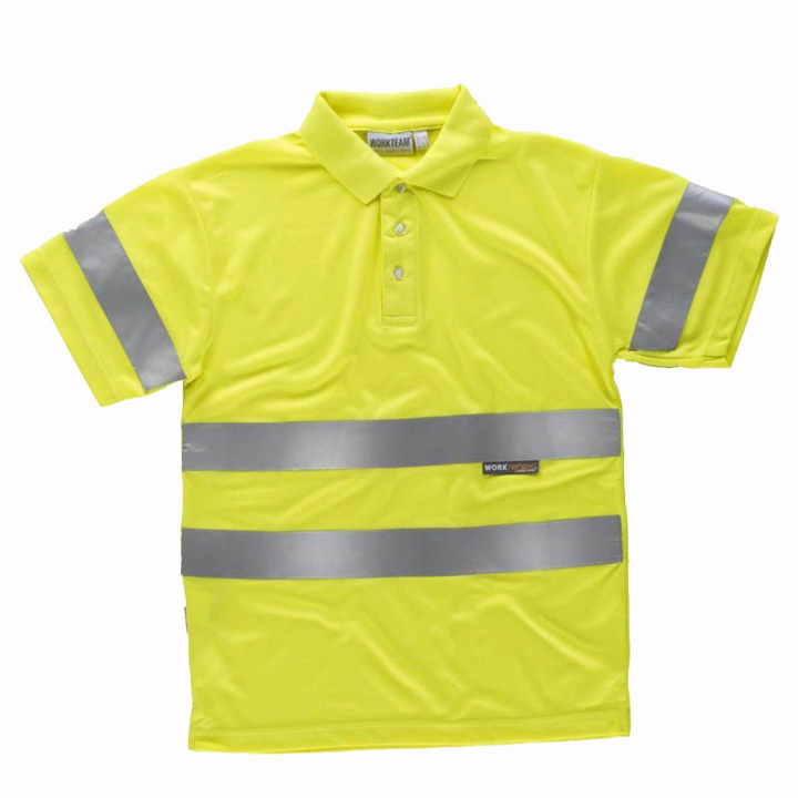 Polo tecnica Hi-Vis - Work Absolute antinfortunistica