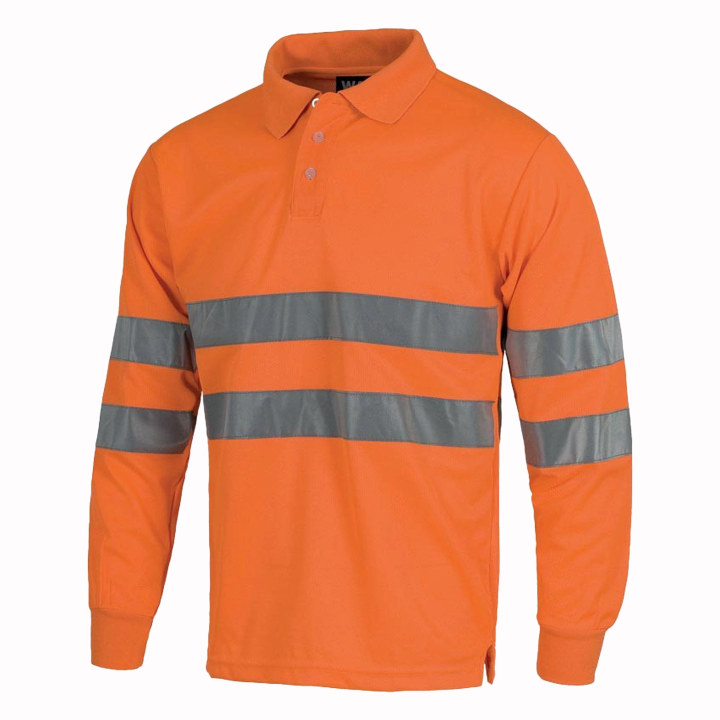 Polo tecnica Hi-Vis - Work Absolute antinfortunistica