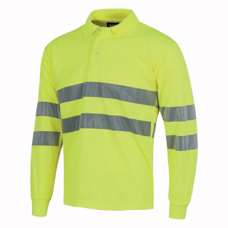 Polo tecnica Hi-Vis - Work Absolute antinfortunistica